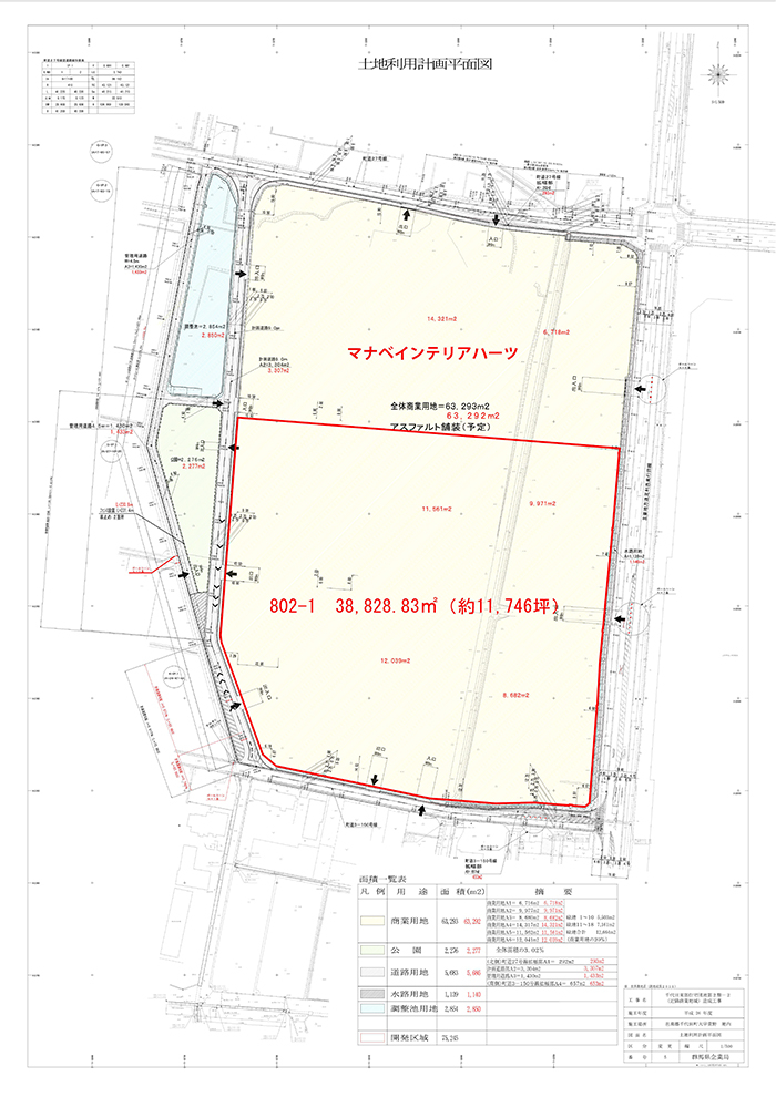 土地利用計画図